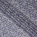Charcoal Grey Paisley Cotton Lawn Fabric 140cm