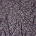 Navy Blue Paisley Cotton Lawn Fabric 140cm