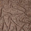 Chocolate Brown Paisley Cotton Lawn Fabric 140cm