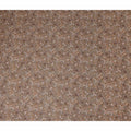 Chocolate Brown Paisley Cotton Lawn Fabric 140cm