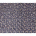 Navy Blue Floral Cotton Lawn Fabric 140cm