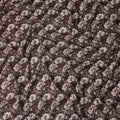 Chocolate Brown Floral Cotton Lawn Fabric 140cm