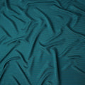 Peacock Teal Cupro Jacquard Fabric | Sustainable