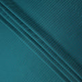 Peacock Teal Cupro Jacquard Fabric | Sustainable