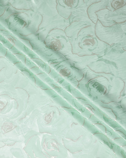 Mint Green Silk Satin Fabric 110cm