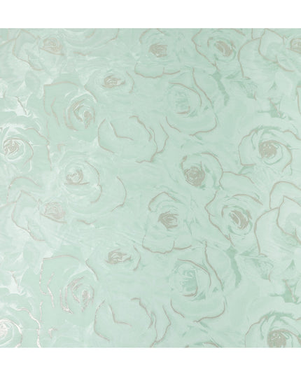 Mint Green Silk Satin Fabric 110cm
