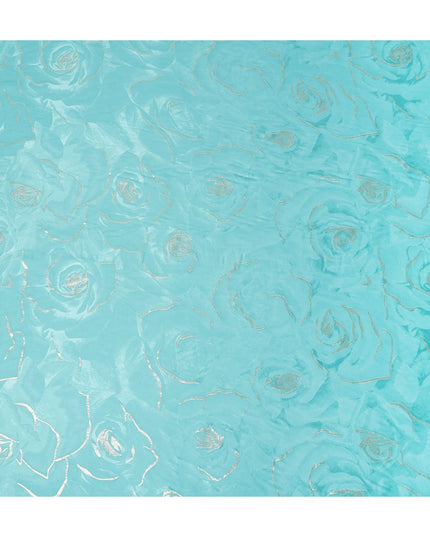 Turquoise Aqua Silk Satin Fabric 110cm