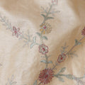 Beige Tan Tussar Silk Fabric 110cm