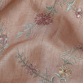 Dusty Rose Tussar Silk Fabric 110cm