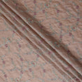 Dusty Rose Tussar Silk Fabric 110cm