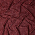 Wine Maroon Tussar Silk Fabric 110cm