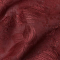 Wine Maroon Tussar Silk Fabric 110cm