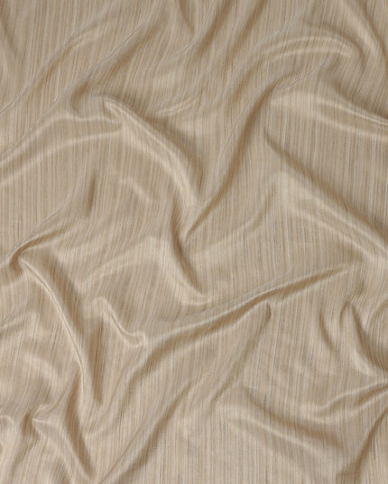 Cream Ivory Tussar Silk Fabric 110cm