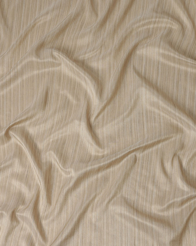 Cream Ivory Tussar Silk Fabric 110cm
