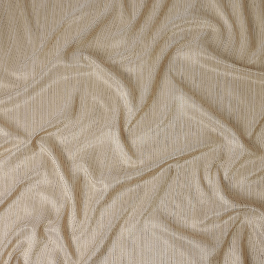 Cream Ivory Tussar Silk Fabric 110cm