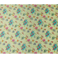 Pastel Pistachio Green Pure Silk Chiffon Fabric 110cm
