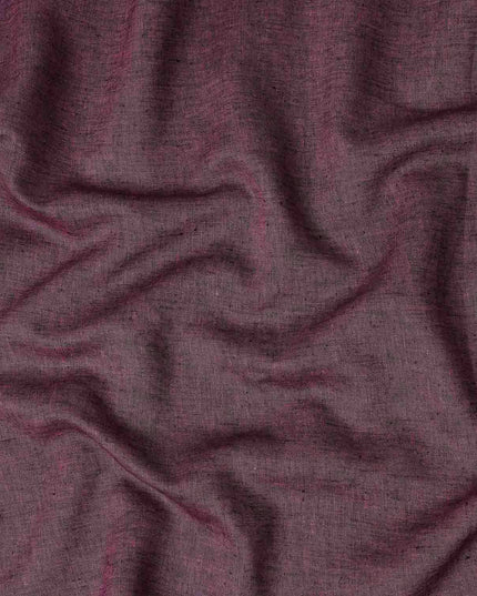 Wine Maroon Linen Linen Fabric 150cm