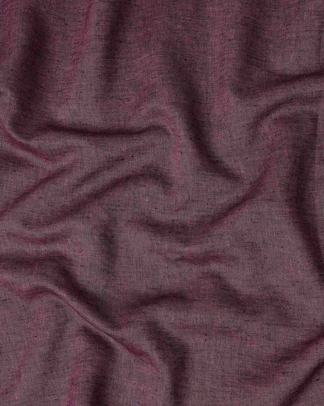 Wine Maroon Linen Linen Fabric 150cm
