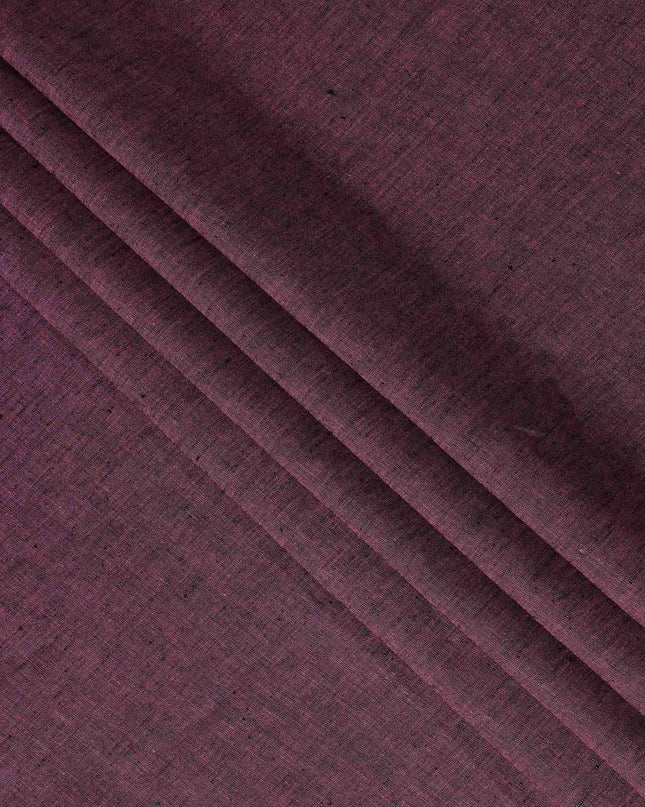 Wine Maroon Linen Linen Fabric 150cm