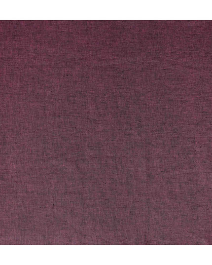 Wine Maroon Linen Linen Fabric 150cm