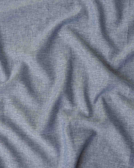 Slate Blue Linen Linen Fabric 150cm