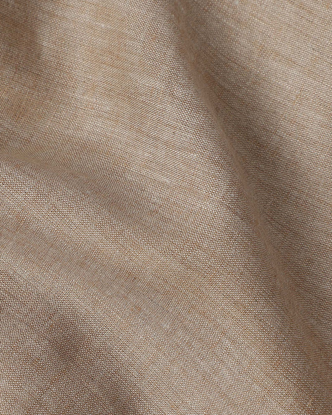 Camel Beige Linen Linen Fabric 150cm
