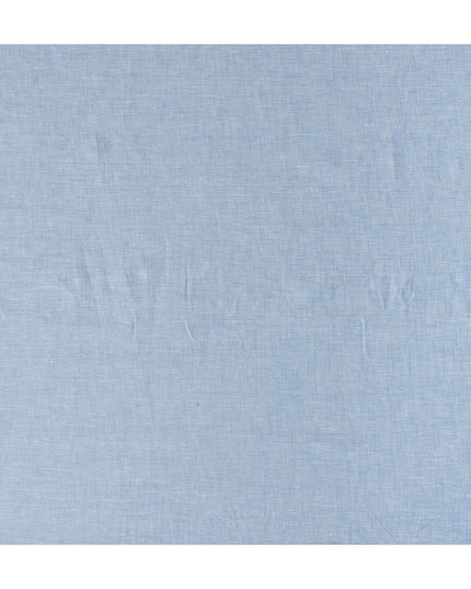 Powder Sky Blue Linen Linen Fabric 150cm