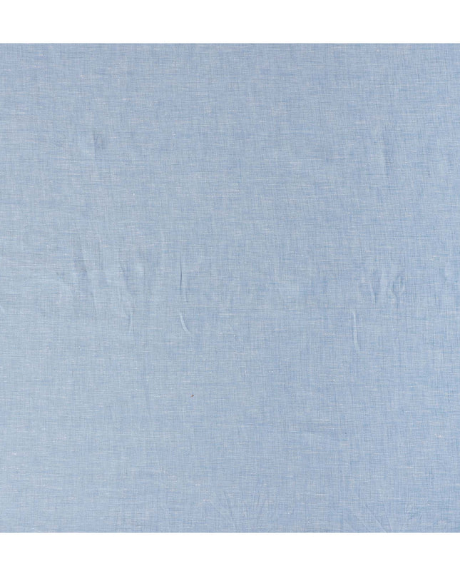Powder Sky Blue Linen Linen Fabric 150cm