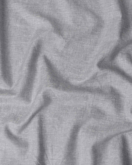 Silver Grey Linen Linen Fabric 150cm