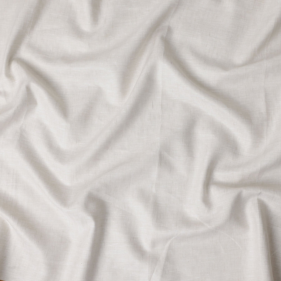 Ivory Cream Linen Linen Fabric 150cm