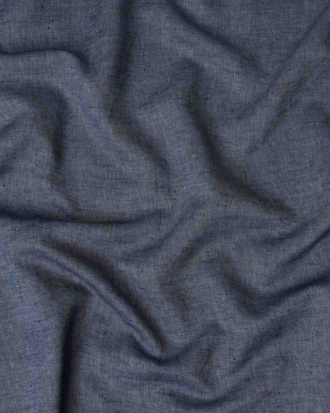 Denim Navy Linen Linen Fabric 150cm