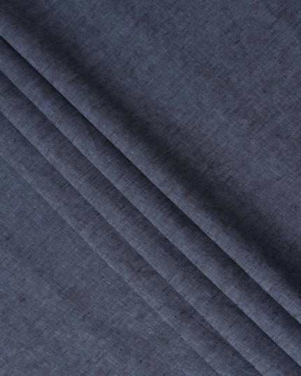 Denim Navy Linen Linen Fabric 150cm
