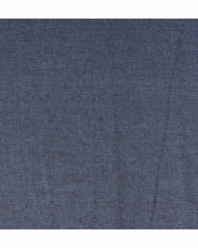 Denim Navy Linen Linen Fabric 150cm