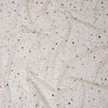 Snow White Fancy Synthetic Nylon Tulle Fabric 140cm