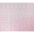 Petal Pink Leaf Synthetic Nylon Tulle Fabric 140cm