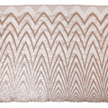 Rose Gold Geometric Synthetic Nylon Tulle Fabric 140cm