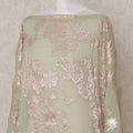 Sage Celadon Silk Ethnic Wear Fabric 140cm