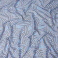 Sky Blue Silk Silk Fabric 110cm
