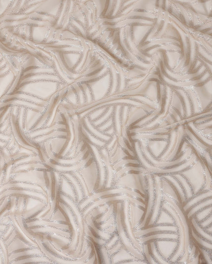Sand Beige Silk Silk Fabric 110cm