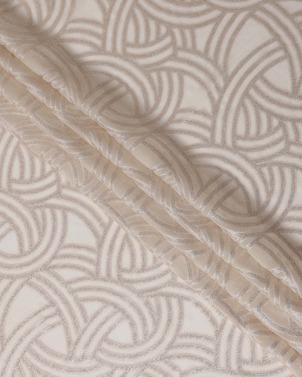 Sand Beige Silk Silk Fabric 110cm