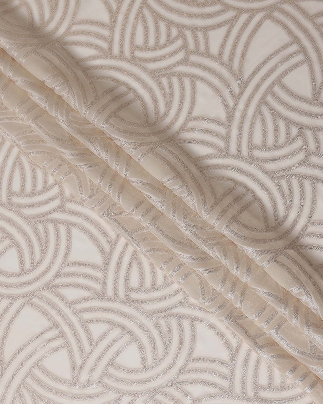 Sand Beige Silk Silk Fabric 110cm