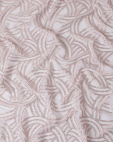 Blush Pink Silk Silk Fabric 110cm