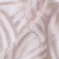 Quartz Pink Abstract Silk Chiffon Fabric 110cm