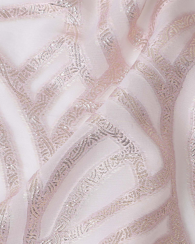 Blush Pink Silk Silk Fabric 110cm