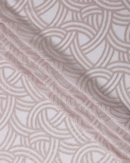 Blush Pink Silk Silk Fabric 110cm