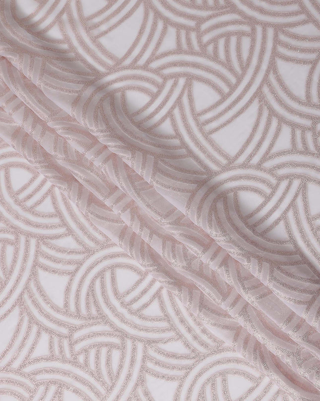 Blush Pink Silk Silk Fabric 110cm