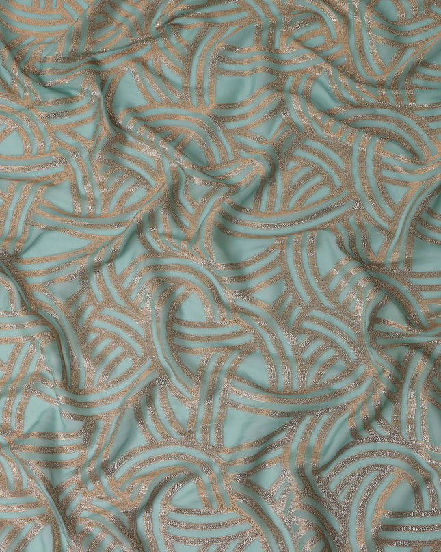 Sage Green Silk Silk Fabric 110cm