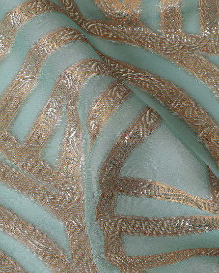 Sage Green Silk Silk Fabric 110cm