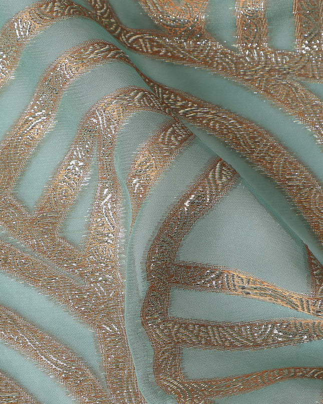 Sage Green Silk Silk Fabric 110cm
