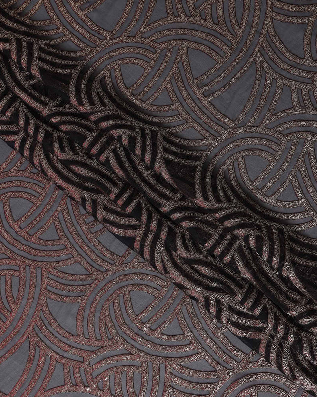 Steel Grey Blue Silk Silk Fabric 110cm